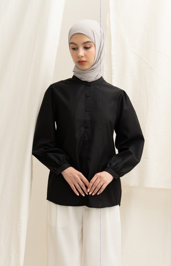 Blus Teana Hitam