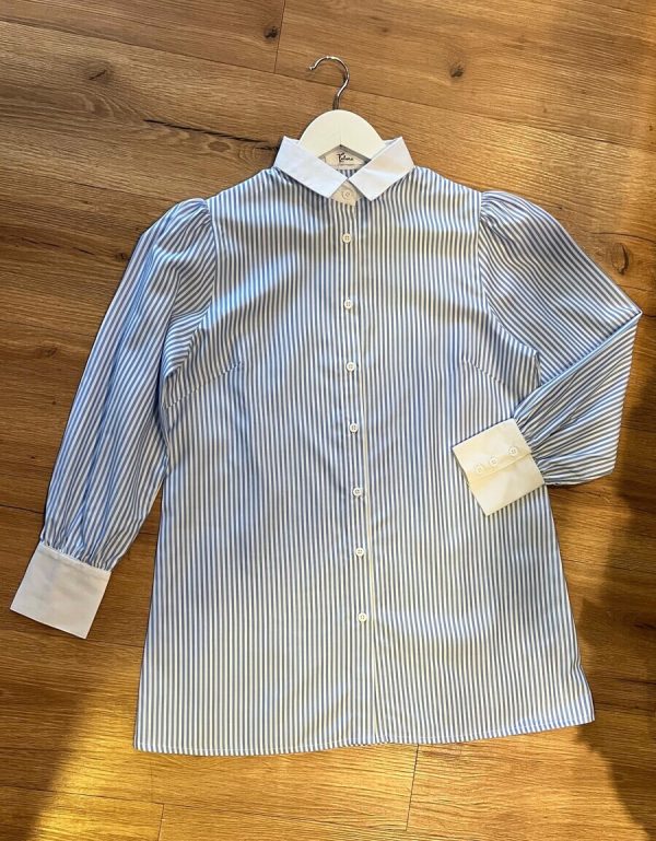 Blus Velya Asna Light Blue - Image 3