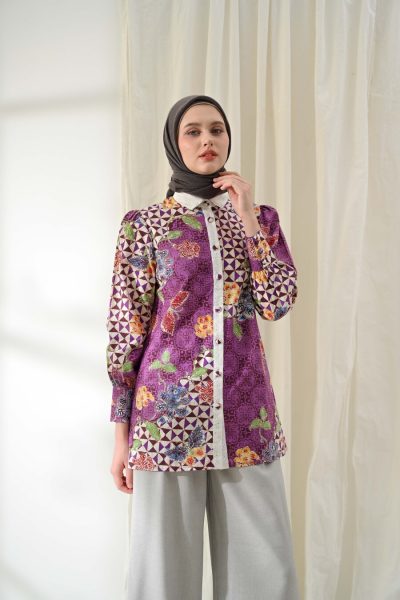 Blus Velya Nurma Purple