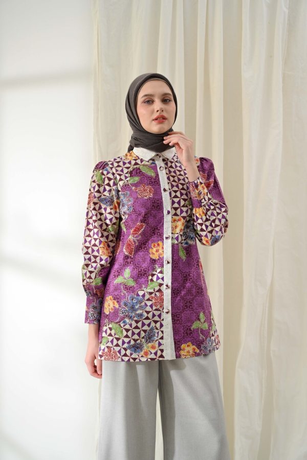 Blus Velya Nurma Purple