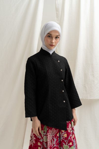 Kebaya Janggan Melati Hitam