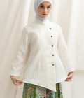 Kebaya Janggan Melati Off White - Image 3