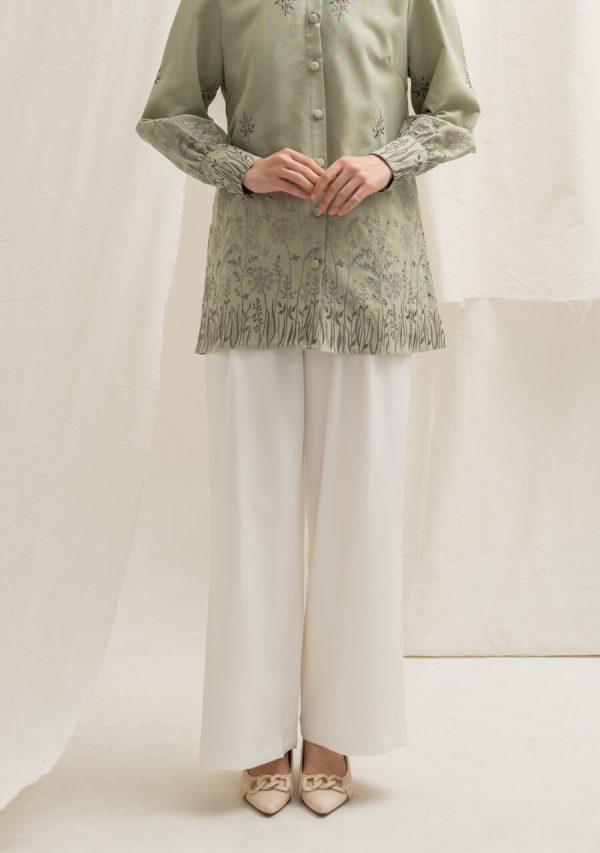 Wide Pants Alma White - Image 2