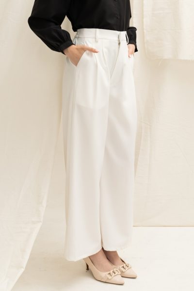 Wide Pants Alma White