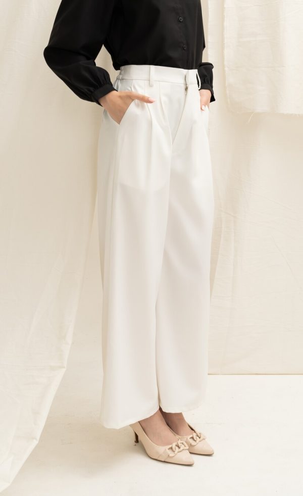Wide Pants Alma White