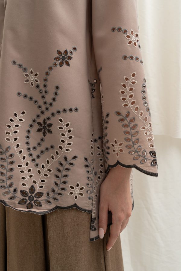 Blus Afiya Cream Big Size - Image 6