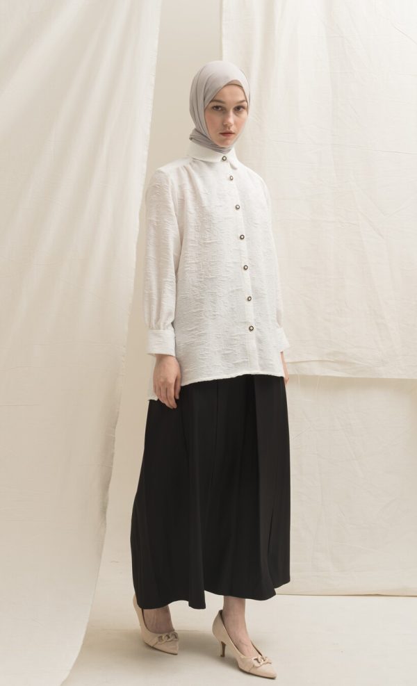 Blus Afiya Fia White - Image 2