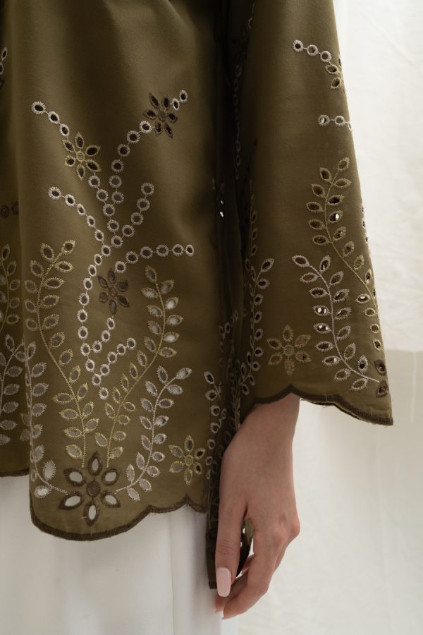 Blus Afiya Hijau Big Size - Image 8