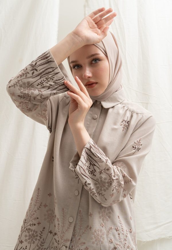 Blus Afiya Savana Latte - Image 2