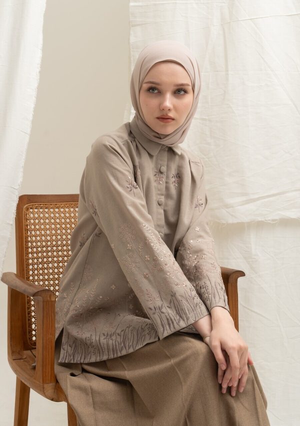 Blus Afiya Savana Mocca - Image 2