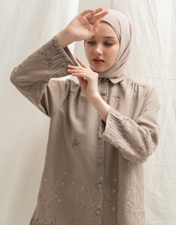 Blus Afiya Savana Mocca - Image 5