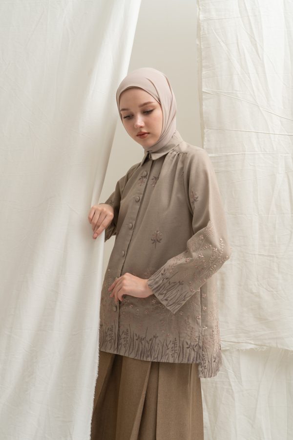 Blus Afiya Savana Mocca - Image 4