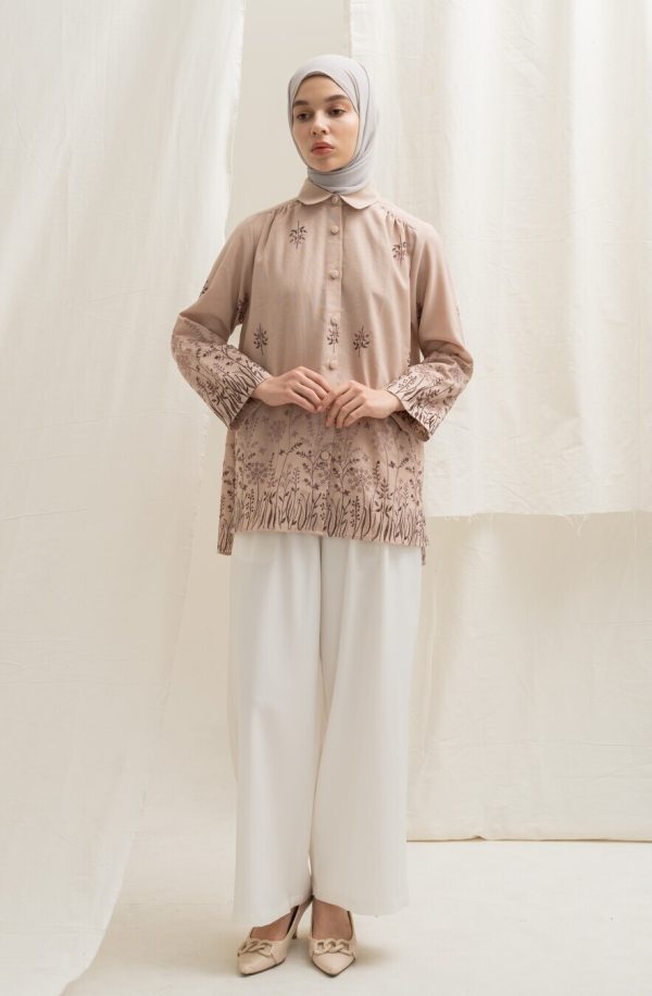 Blus Afiya Savana Peach - Image 2