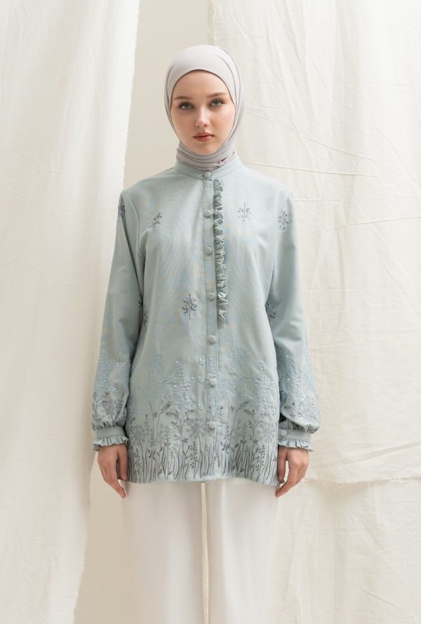 Blus Lyla Savana Baby Blue Big Size