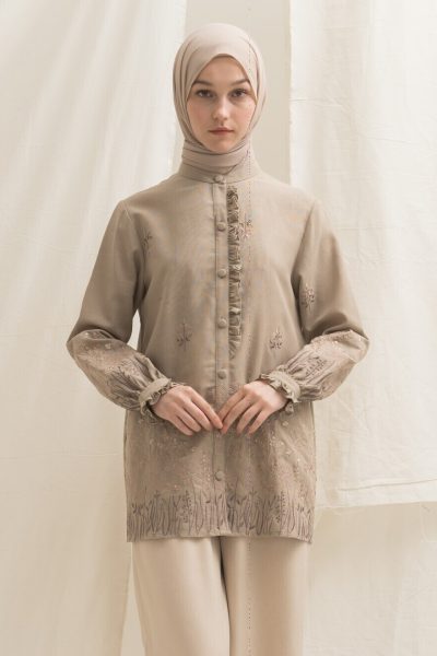 Blus Lyla Savana Mocca
