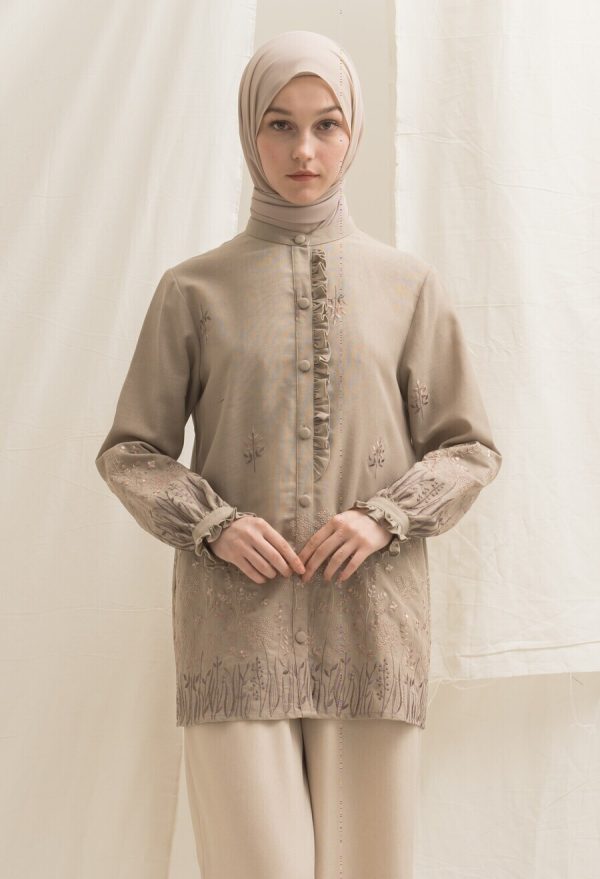 Blus Lyla Savana Mocca
