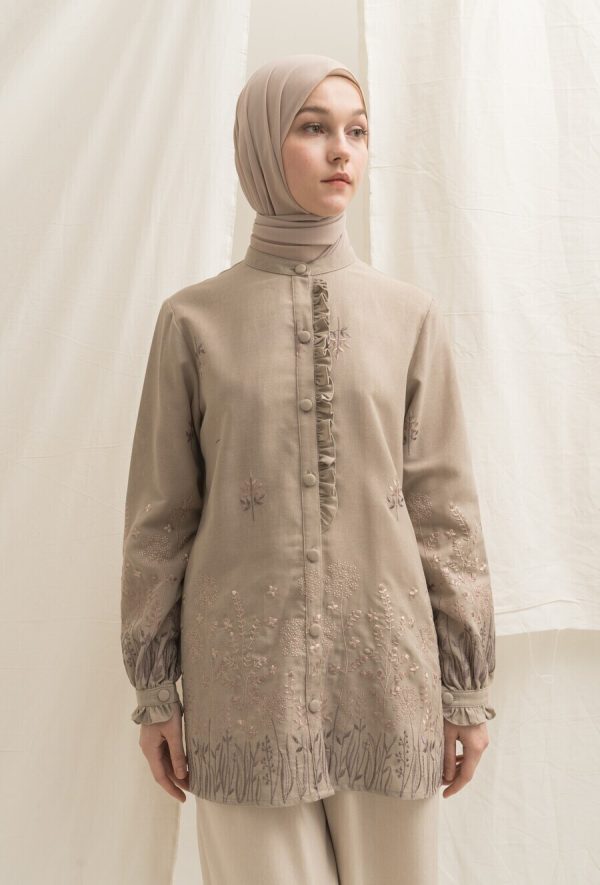 Blus Lyla Savana Mocca - Image 2