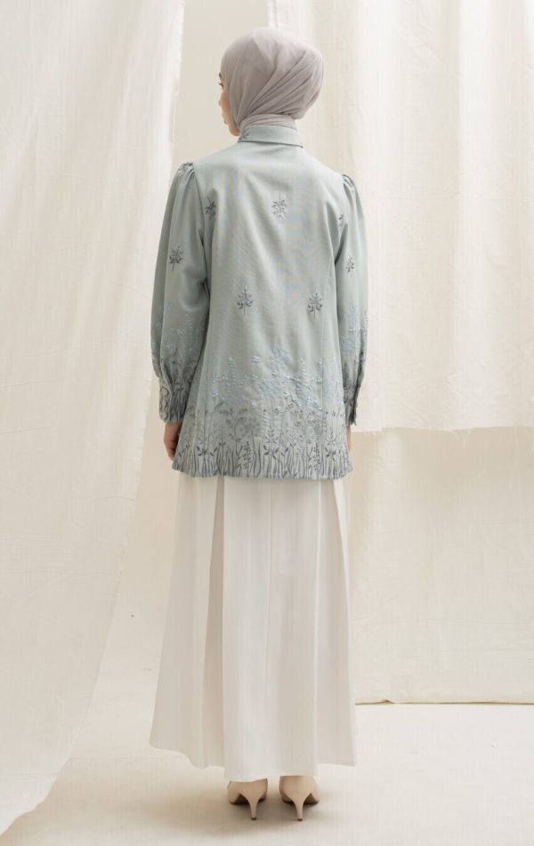 Blus Velya Savana Baby Blue Big Size - Image 3