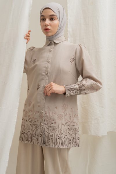 Blus Velya Savana Latte