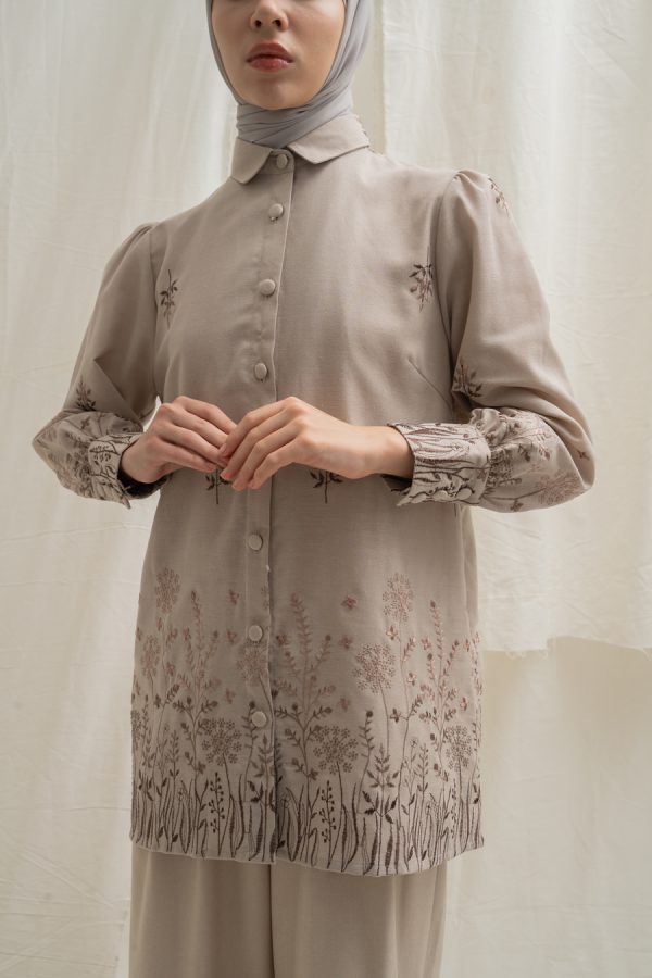 Blus Velya Savana Latte Big Size - Image 5
