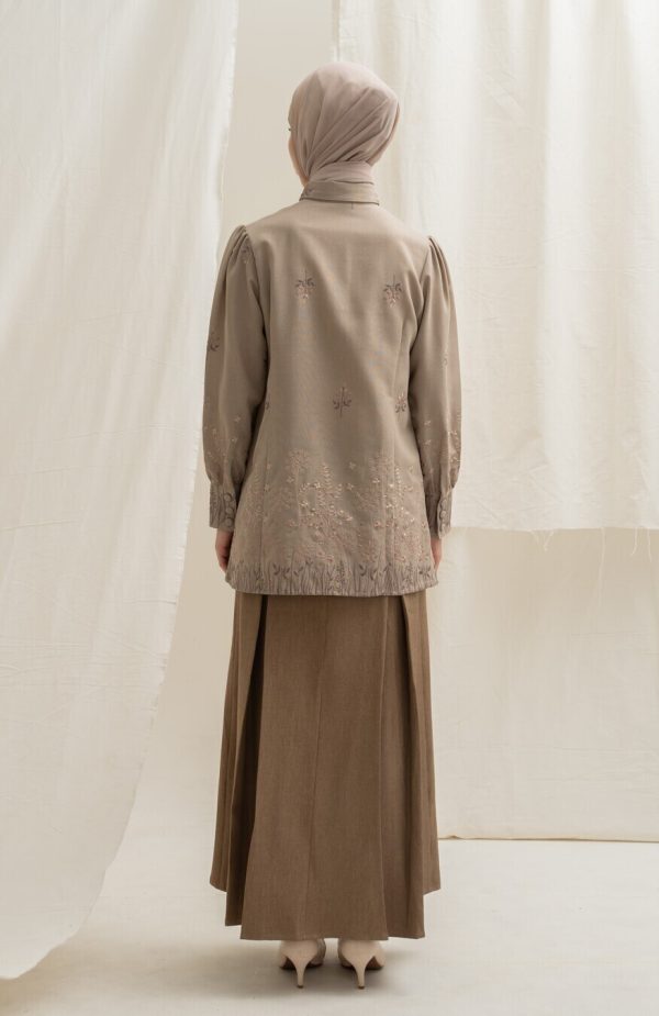 Blus Velya Savana Mocca Big Size - Image 6