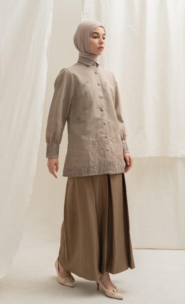 Blus Velya Savana Mocca Big Size - Image 7