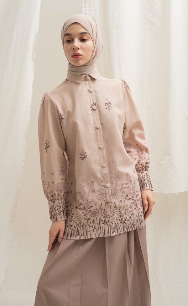 Blus Velya Savana Peach