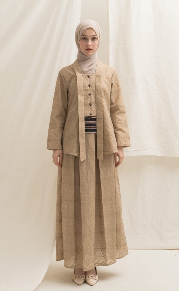 Deena Skirt Ghia Cream - Image 3