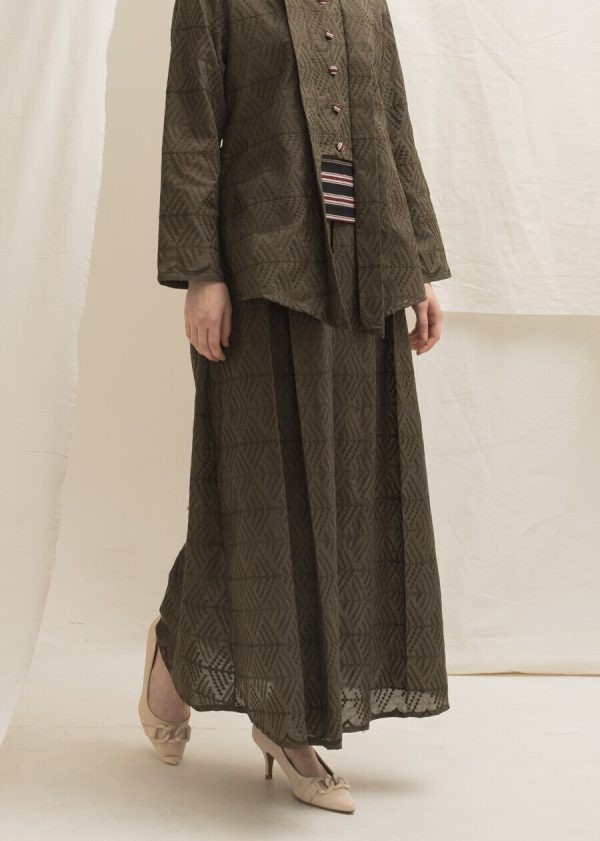 Deena Skirt Ghia Dark Olive