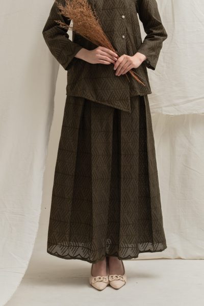 Deena Skirt Ghia Dark Olive