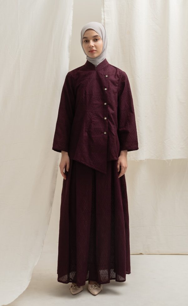 Deena Skirt Ghia Marun - Image 5
