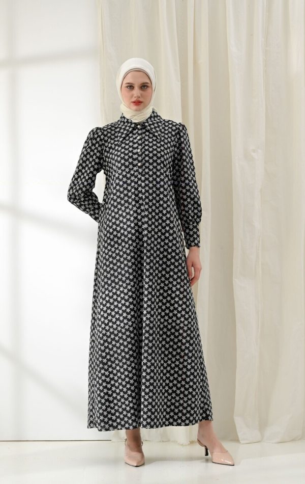 Gamis Zenia Naula Black