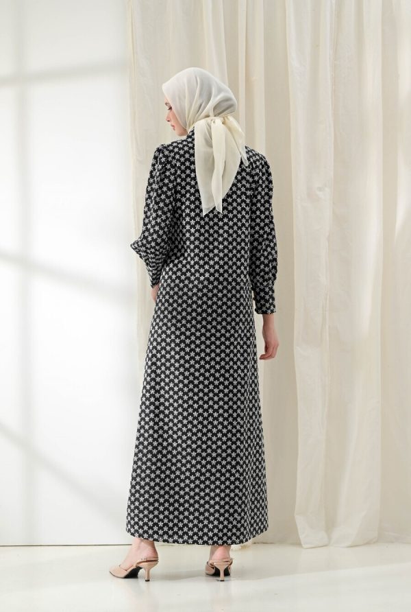 Gamis Zenia Naula Black - Image 4