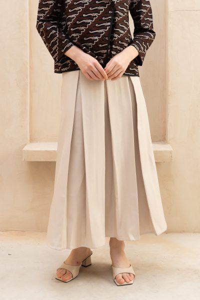 Riva Skirt Alma Oat Beige