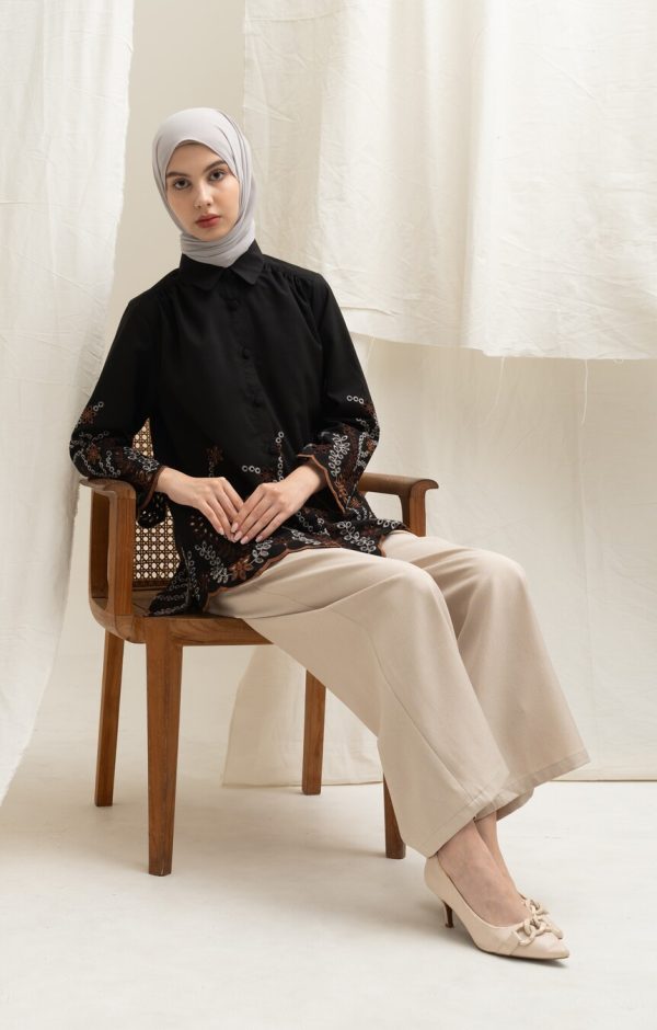 Wide Pants Alma Oat Beige - Image 18