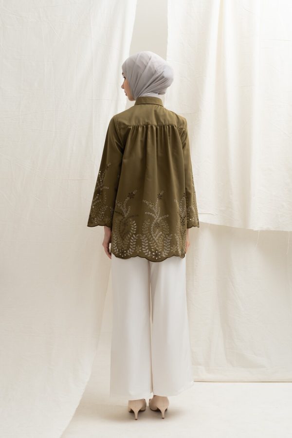 Wide Pants Alma White - Image 14
