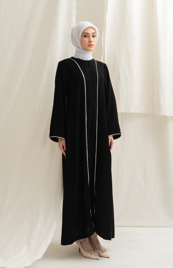 Abaya Humaira Black Big Size - Image 2