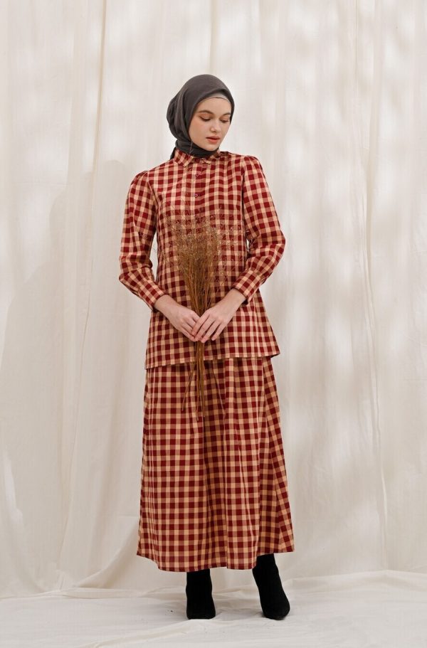 Deena Skirt Rya Marun - Image 3