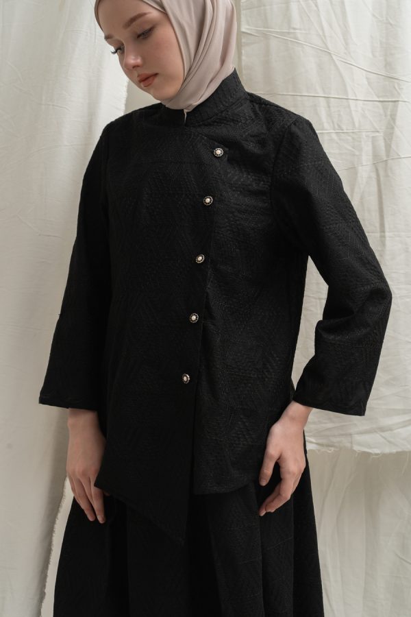 Kebaya Janggan Ghia Hitam - Image 5
