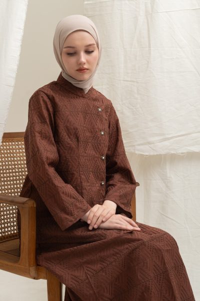 Kebaya Janggan Ghia Terakota Big Size