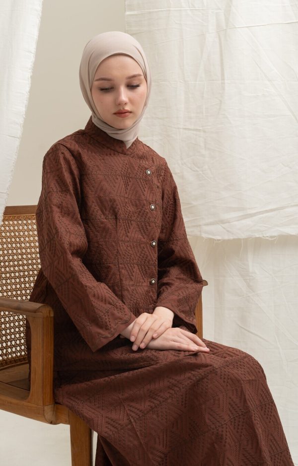 Kebaya Janggan Ghia Terakota Big Size