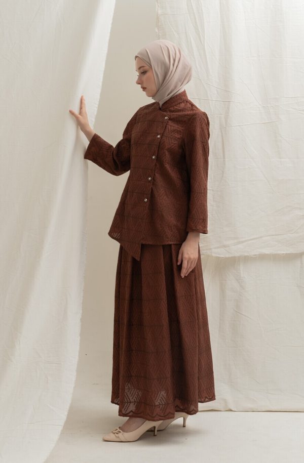 Kebaya Janggan Ghia Terakota Big Size - Image 6