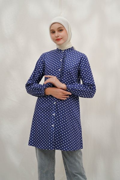 Tunik Lyla Polka Navy