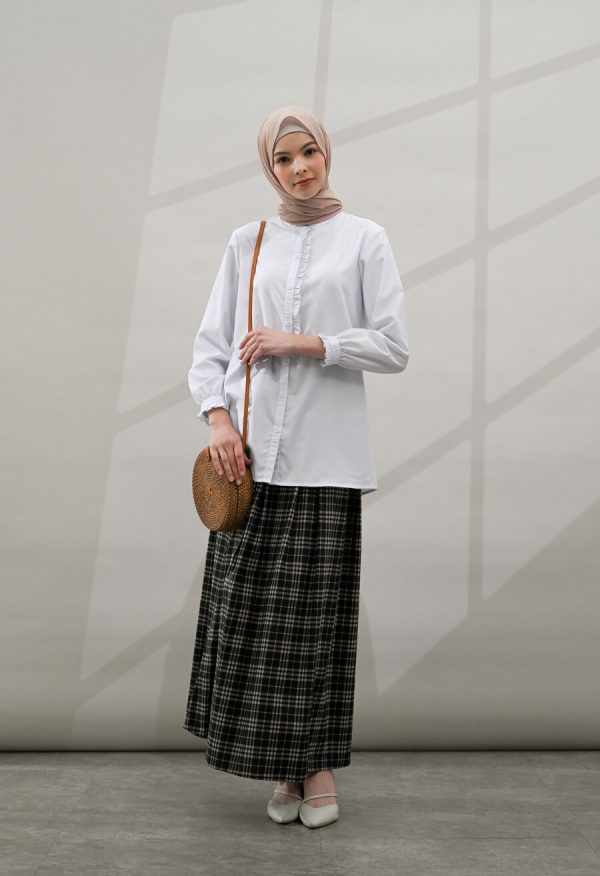 Blus Lyla White Big Size - Image 6