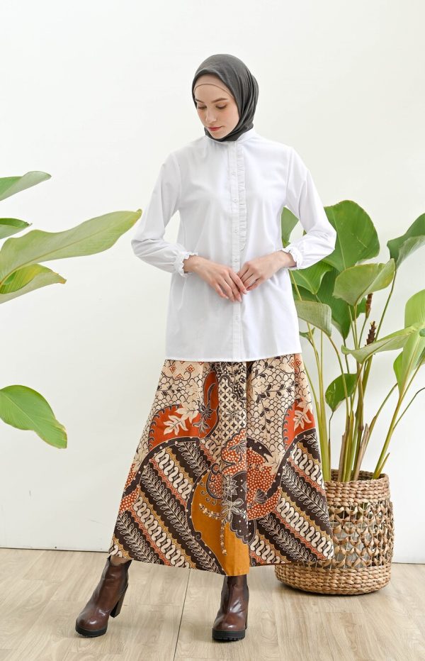 Blus Lyla White Big Size - Image 9
