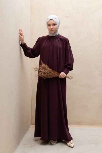 Gamis Lara Meena Deep Marun