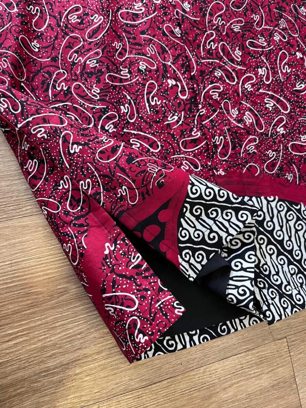 Kemeja Nuna Adra Merah - Image 5