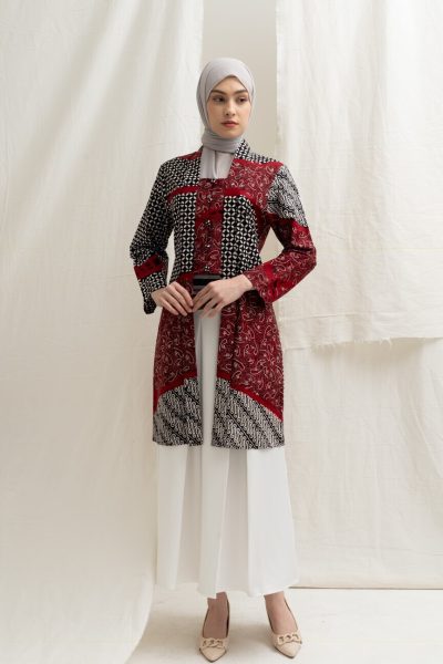 Tunik Kutubaru Adra Merah