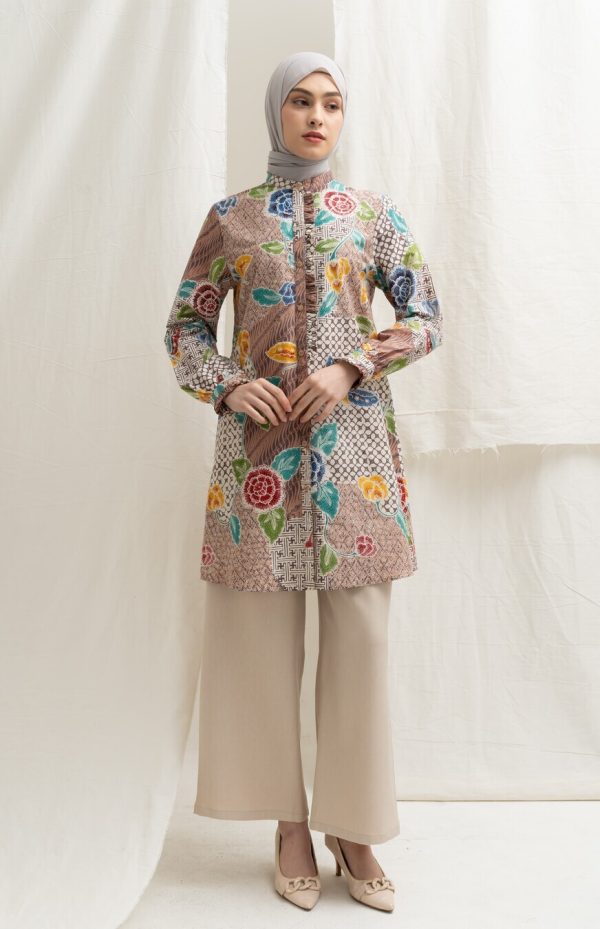 Tunik Lyla Dewy Coklat - Image 8
