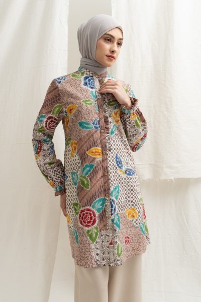 Tunik Lyla Dewy Coklat